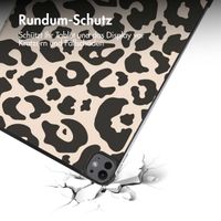 imoshion Design Trifold Klaphülle Apple iPad Pro 13 (2024) M4 - Leopard