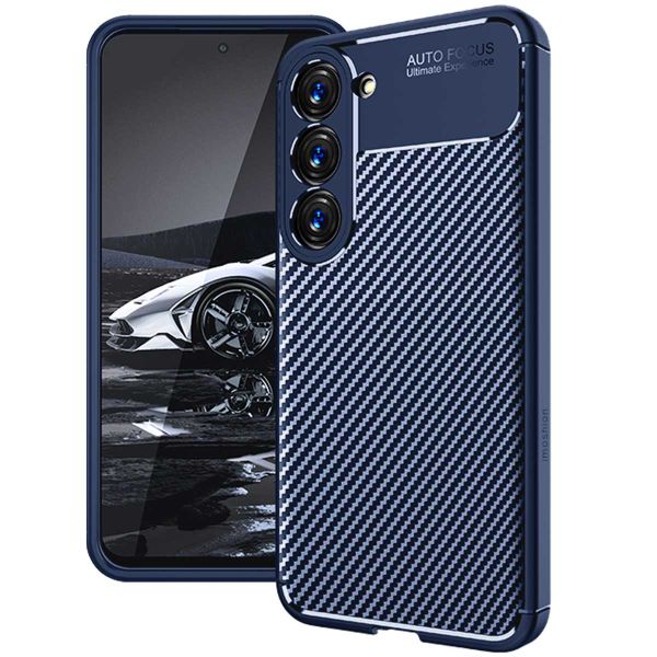 imoshion Carbon-Hülle Samsung Galaxy S23 - Blau