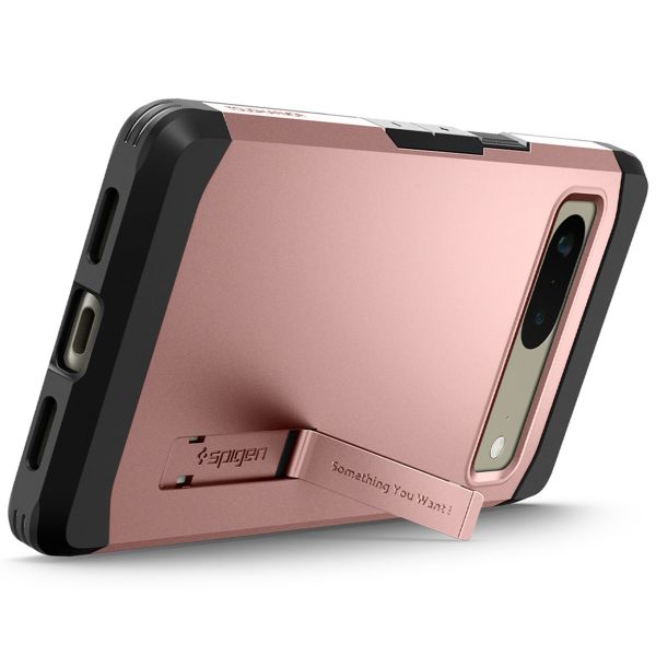 Spigen Tough Armor Backcover für das Google Pixel 7 - Rose Gold