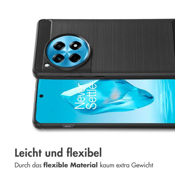 imoshion Brushed Back Cover OnePlus 12R - Schwarz