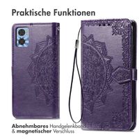 imoshion Mandala Klapphülle Motorola Moto E22 - Violett