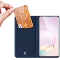 Dux Ducis Slim TPU Klapphülle für Samsung Galaxy Note 20 - Dunkelblau