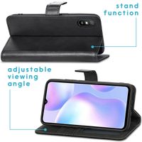 imoshion Luxuriöse Klapphülle Xiaomi Redmi 9A - Schwarz