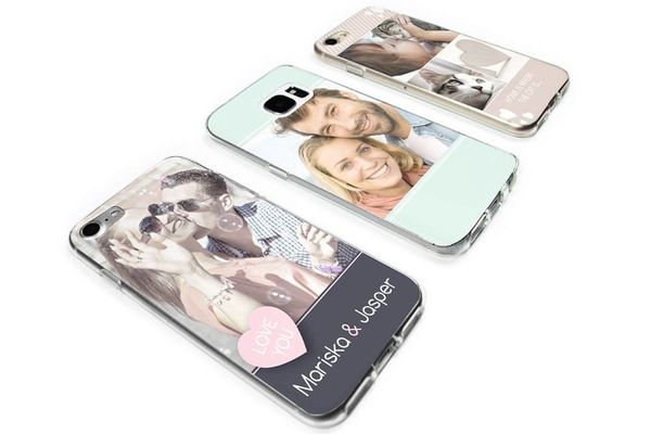 Gestalte deine eigene Clear Case Samsung Galaxy S6 - Transparent