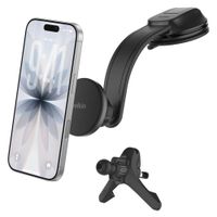 Belkin Magnetische Qi2 Telefonhalterung - Autoladegerät mit Adapter 27W - Armaturenbrett / Lüftungsgitter