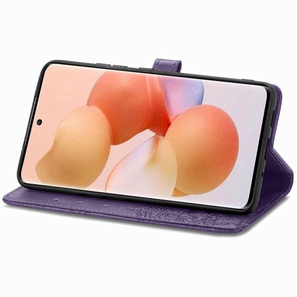 imoshion Mandala Klapphülle Xiaomi 12 Lite - Violett