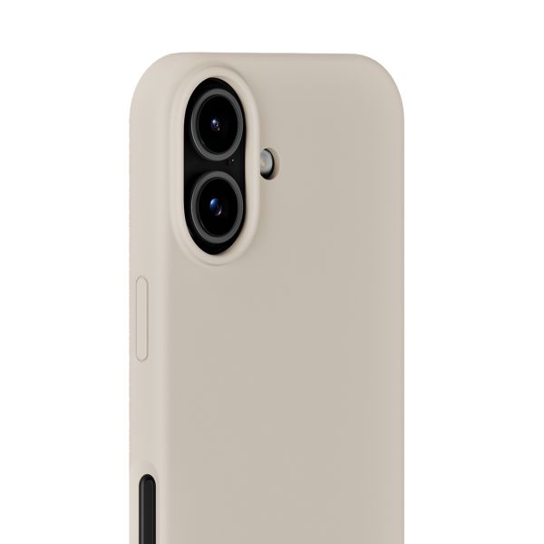 Holdit Silicone Case Apple iPhone 17 - Light Beige