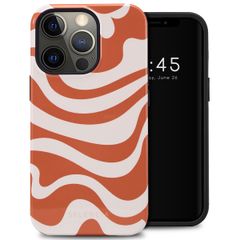 Selencia Vivid Back Cover Apple iPhone 13 Pro - Dream Swirl Orange