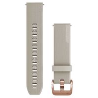 Garmin Silikonarmband -   Garmin 20 mm Anschluss - Light Sand / Rose Gold