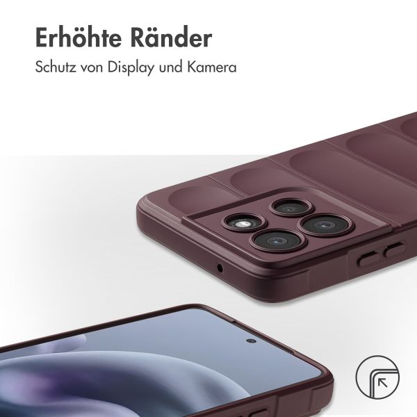imoshion EasyGrip Backcover Motorola Moto G86 - Aubergine