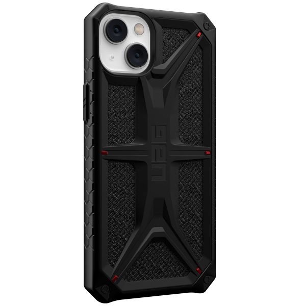 UAG Monarch Backcover für das Apple iPhone 14 Plus - Kevlar Black