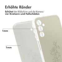 imoshion Design Hülle für das Samsung Galaxy A25 (5G) - Floral Green