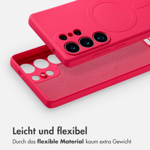 imoshion Color Back Cover mit MagSafe Samsung Galaxy S25 Ultra - Neon Pink