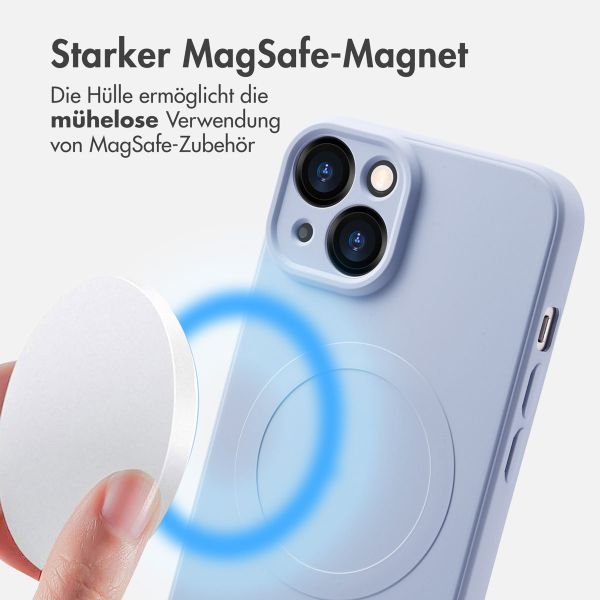 imoshion Color Back Cover mit MagSafe für das Apple iPhone 14 - Lila