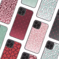 imoshion Design Hülle Apple iPhone 12 (Pro) - Crush Check Coral Dust