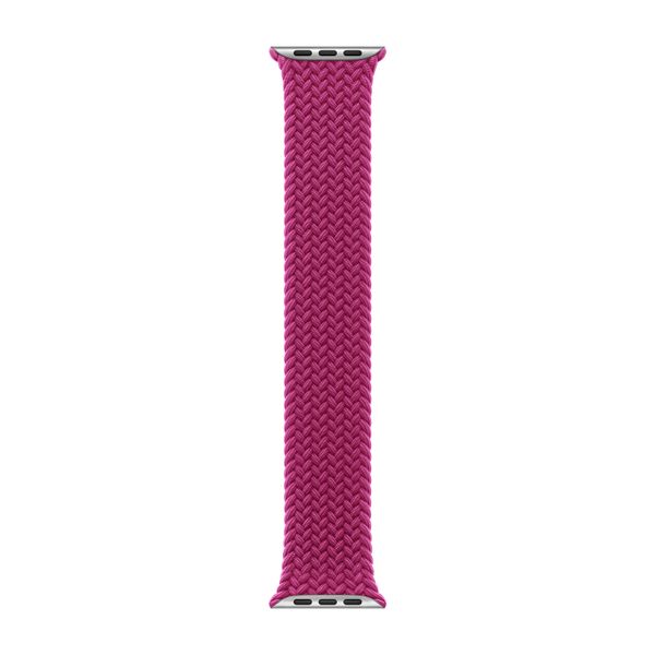 Apple Geflochtenes Solo Loop für  Apple Watch | 38/40/41/42 mm - Größe 9 - Magenta