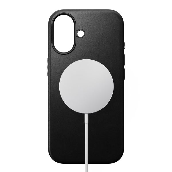 Nomad Modern Leather Case mit MagSafe Apple iPhone 17 - Schwarz