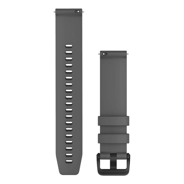 Garmin Silikonarmband -   Garmin 20 mm Anschluss - Slate Gray