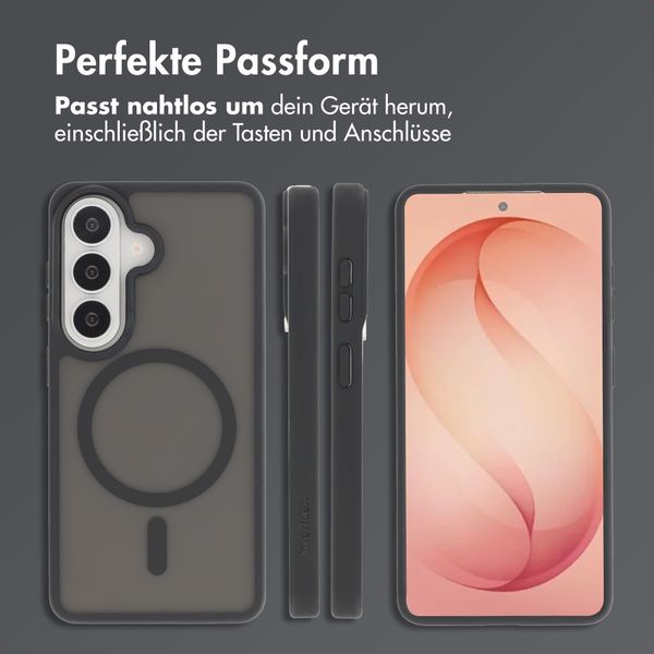 imoshion Color Guard Back Cover mit MagSafe Samsung Galaxy S26 Plus - Schwarz