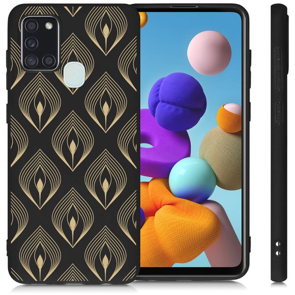 imoshion Design Hülle für das Samsung Galaxy A21s - Peacock