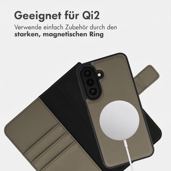 imoshion Herausnehmbare 2-in-1 Luxus-Bookcase Samsung Galaxy A27 (5G) - Grün