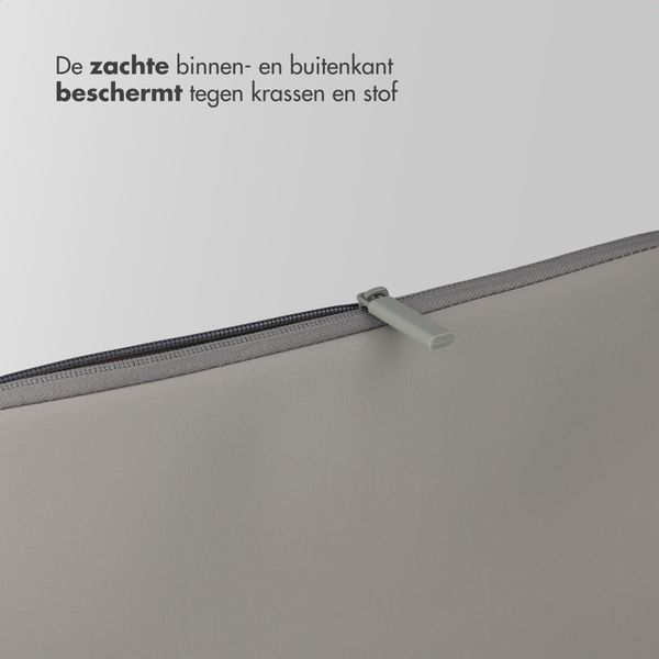 Accezz Laptop Hülle 15-16 Zoll - Laptop Sleeve - Slate Gray