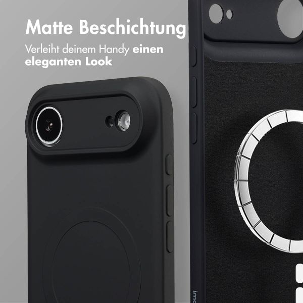 imoshion Color Back Cover mit MagSafe Apple iPhone Air - Schwarz