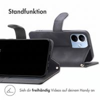 imoshion Klapphülle mit Kordel Xiaomi Redmi Note 17 Pro Max - Schwarz