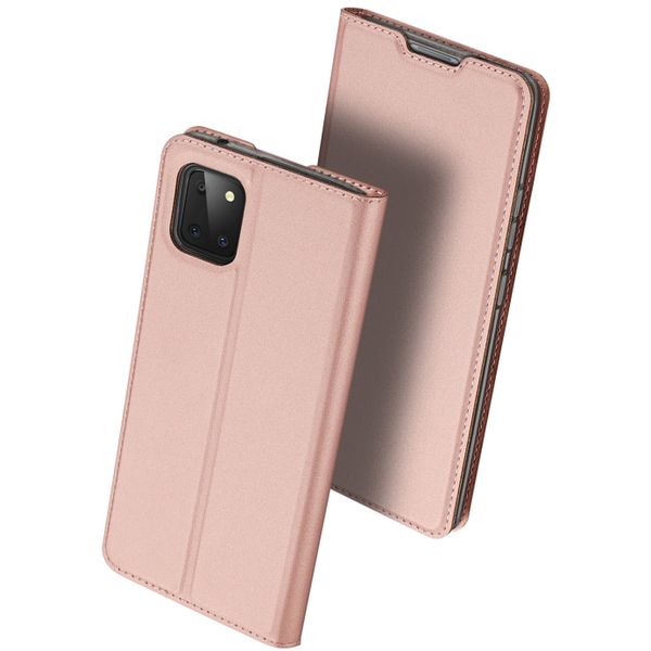 Dux Ducis Slim TPU Klapphülle Roségold Samsung Galaxy Note 10 Lite
