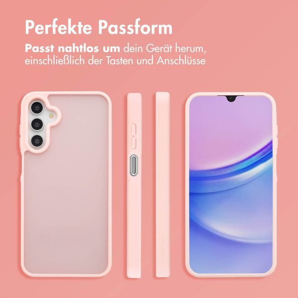 imoshion Color Guard Back Cover für das Samsung Galaxy A15 - Hellrosa