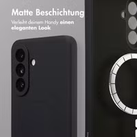 imoshion Color Back Cover mit MagSafe Samsung Galaxy A56 - Schwarz