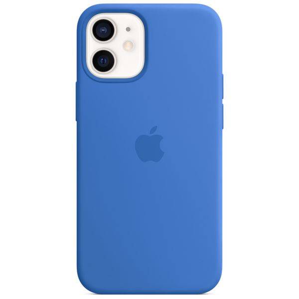 Apple Silikon-Case MagSafe iPhone 12 Mini - Capri Blue