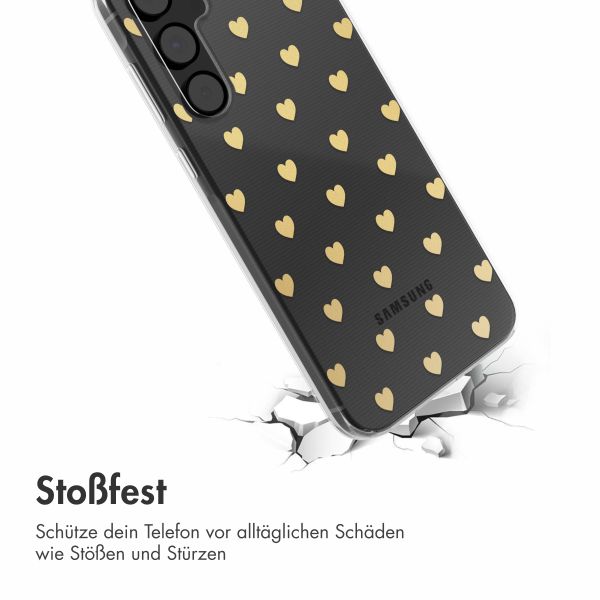 imoshion  Design Hülle Samsung Galaxy A55 - Golden Hearts