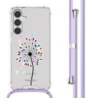 imoshion Design Hülle mit Band für das Samsung Galaxy S24 Plus - Sandstone Dandelion