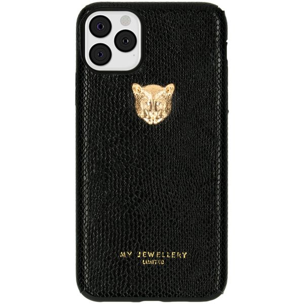 My Jewellery Tiger Softcase Backcover iPhone 11 Pro Max - Schwarz