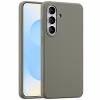 Accezz Liquid Silikoncase mit MagSafe Samsung Galaxy S26 Plus - Cooper Green