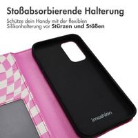 imoshion Design Klapphülle Samsung Galaxy A33 - Retro Pink