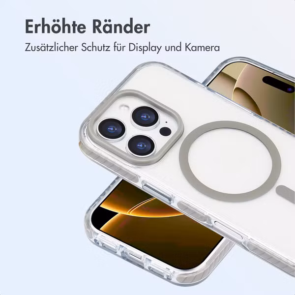 imoshion Combat MagSafe Hülle Apple iPhone 16 Pro - Grau