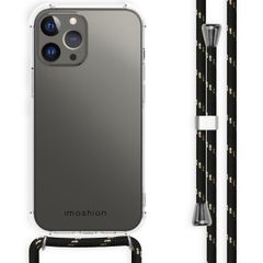 imoshion Backcover mit Band Apple iPhone 13 Pro Max - Schwarz & Gold