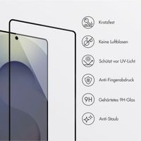 Accezz Gehärteter Glas-Schutz + Applikator Samsung Galaxy S25 Ultra