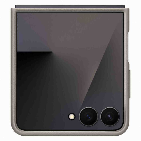 Samsung Original KindSuit Vegan Leather Case Samsung Galaxy Z Flip 7 - Taupe