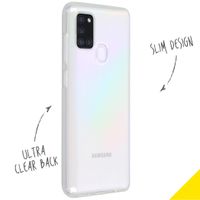Accezz Clear TPU Backcover Samsung Galaxy A21s - Transparent