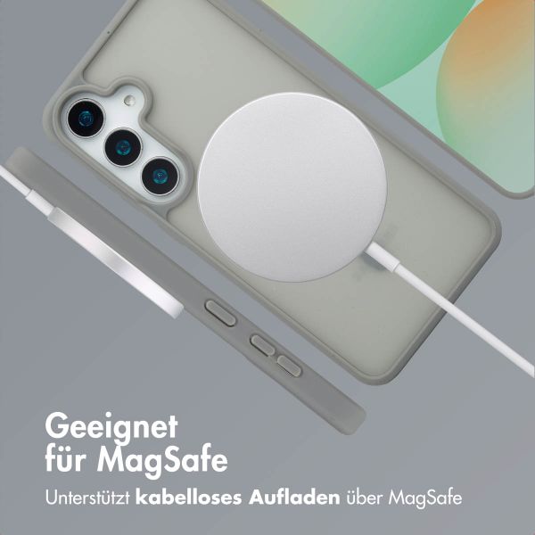 imoshion Color Guard Back Cover mit MagSafe für das Samsung Galaxy S25 Plus - Grau