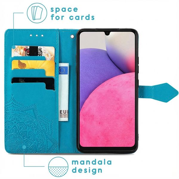 imoshion Mandala Klapphülle Samsung Galaxy A33 - Türkis
