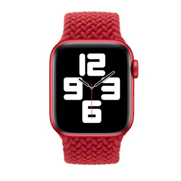 Apple Geflochtenes Solo Loop für die Apple Watch | 44/45/46/49 mm - Größe 1 - (PRODUCT)RED