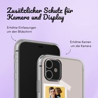 Personalisierte Hülle mit Filmrolle N°1 iPhone SE (2022 / 2020) / 8 / 7- Transparent