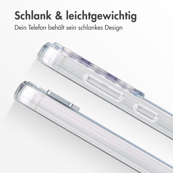 imoshion Back Cover mit Ständer für das Samsung Galaxy A55 - Transparent