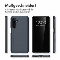 imoshion Backcover mit Kartenfach Samsung Galaxy A18 (4G) - Dunkelblau