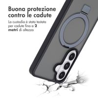 Accezz Ring Stand Backcover mit MagSafe Samsung Galaxy S26 - Schwarz