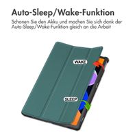 imoshion Trifold Klapphülle Lenovo Idea Tab - Dunkelgrün